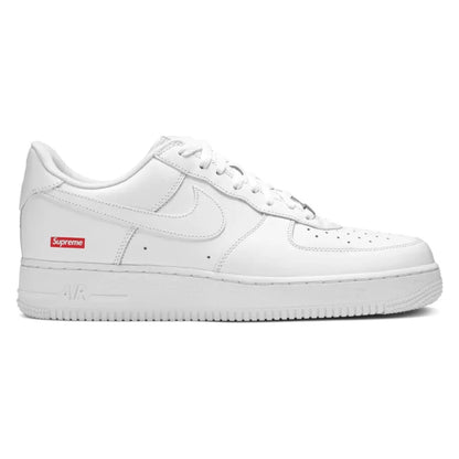 Tênis Nike Air Force 1 Low x Supreme Box Logo White Branco