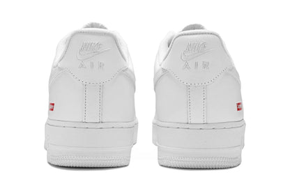 Tênis Nike Air Force 1 Low x Supreme Box Logo White Branco