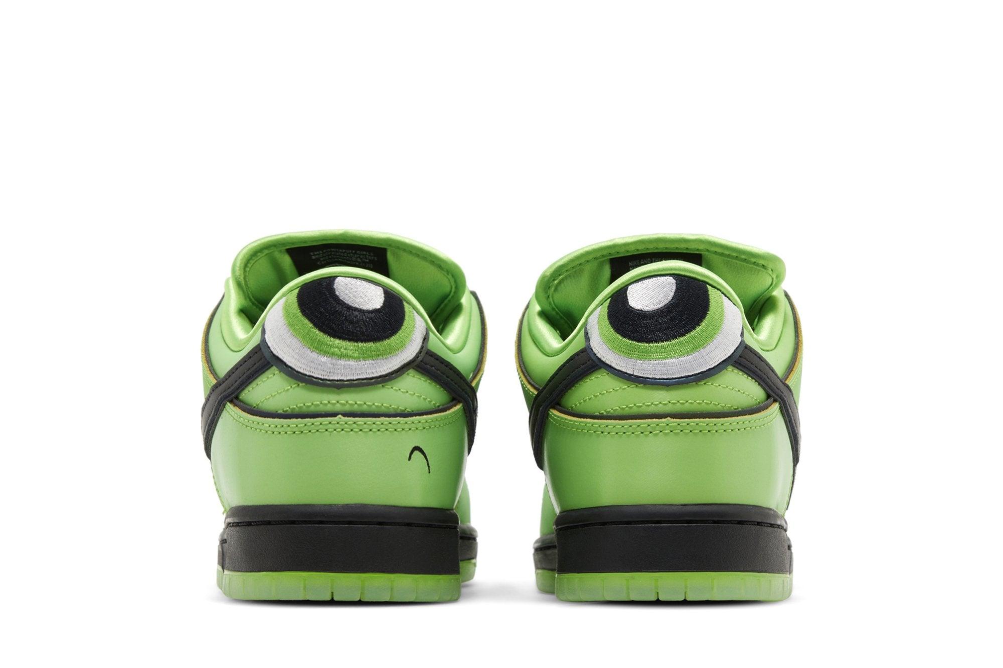 Tênis The Powerpuff Girls x Nike SB Dunk Low Buttercup Verde