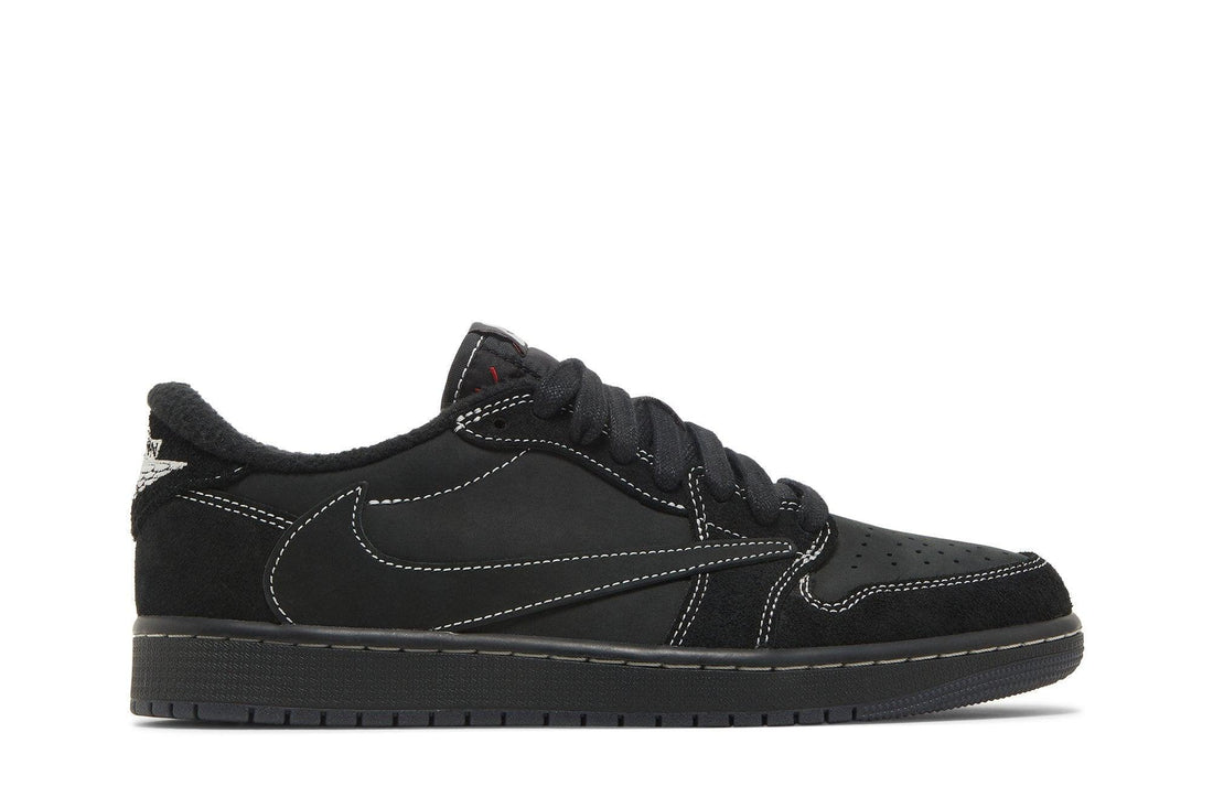 Tênis Nike Travis Scott x Air Jordan 1 Low OG SP Black Phantom Preto