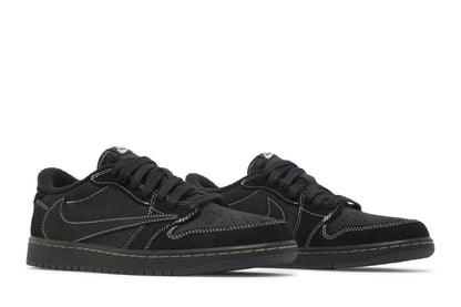 Tênis Nike Travis Scott x Air Jordan 1 Low OG SP Black Phantom Preto