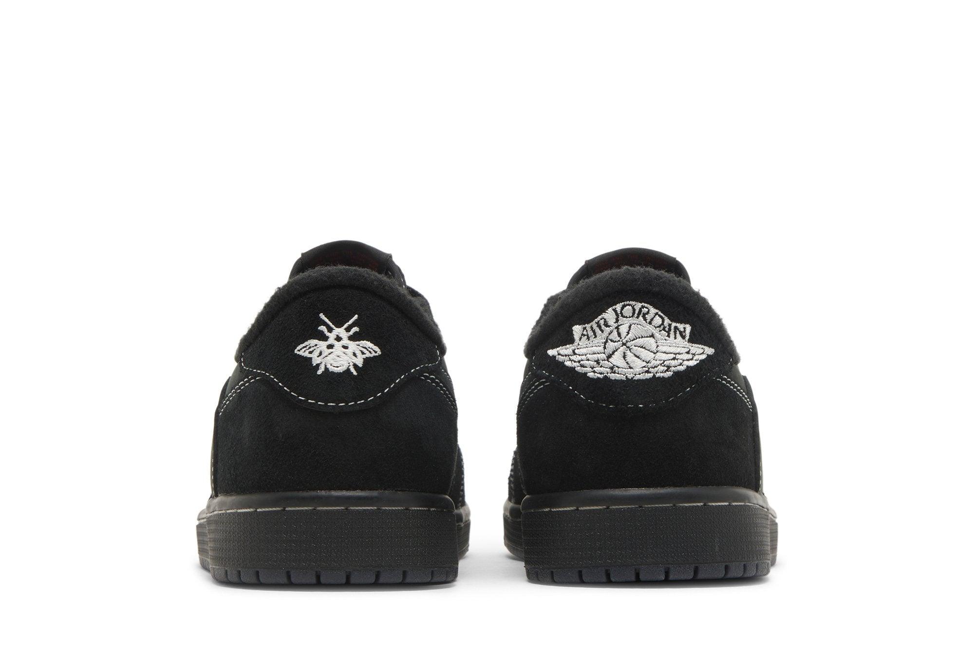 Tênis Nike Travis Scott x Air Jordan 1 Low OG SP Black Phantom Preto