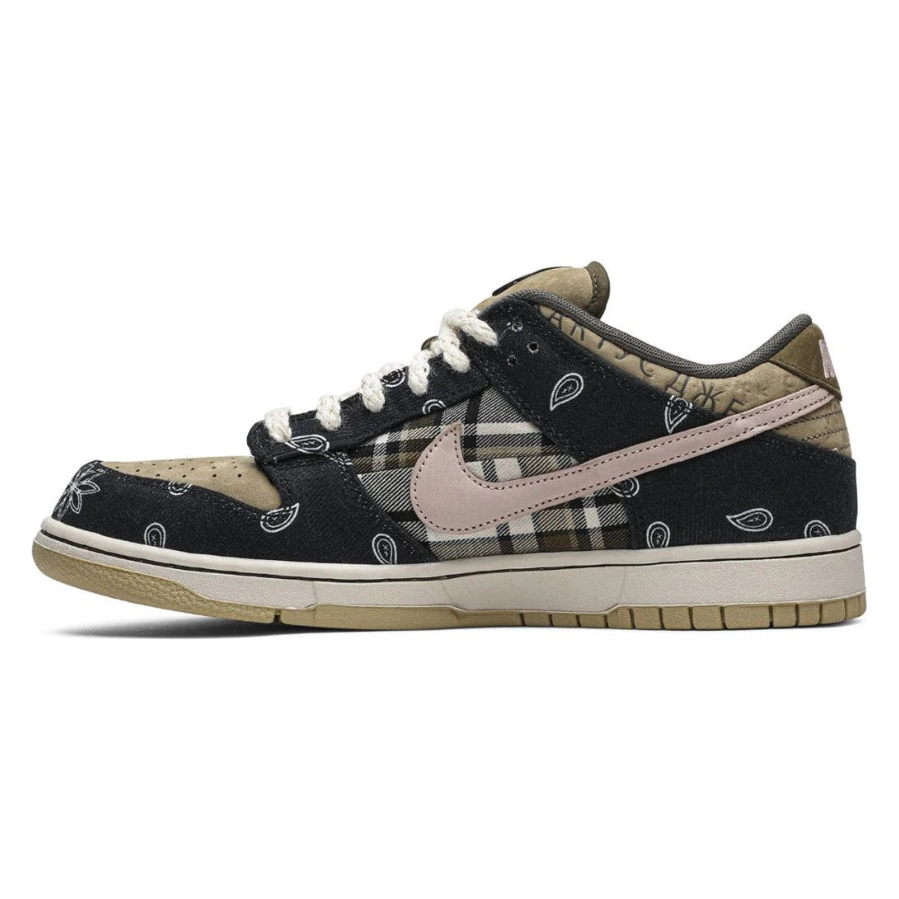 Tênis Travis Scott x Nike Dunk Low Cactus Jack Preto - foto 2