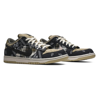 Tênis Travis Scott x Nike Dunk Low Cactus Jack Preto - foto 5