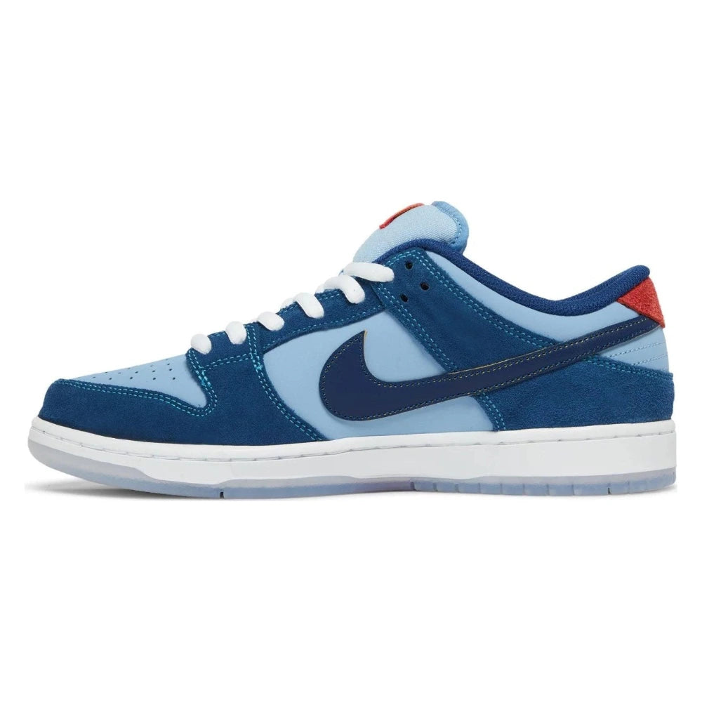 Tênis Why So Sad? x Nike SB Dunk Low The Predatory Bird Azul - foto 2