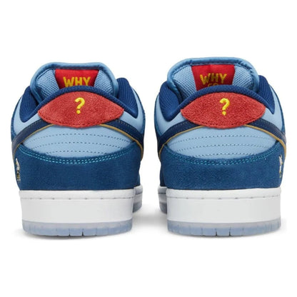 Tênis Why So Sad? x Nike SB Dunk Low The Predatory Bird Azul - foto 4