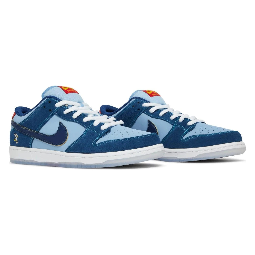 Tênis Why So Sad? x Nike SB Dunk Low The Predatory Bird Azul - foto 5