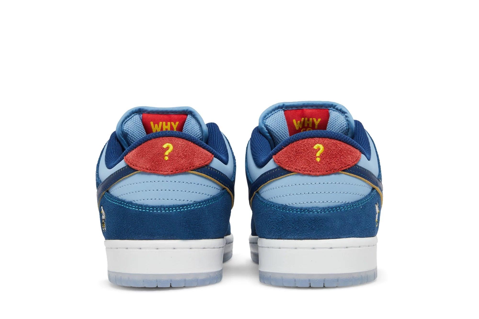 Tênis Why So Sad? x Nike SB Dunk Low The Predatory Bird Azul