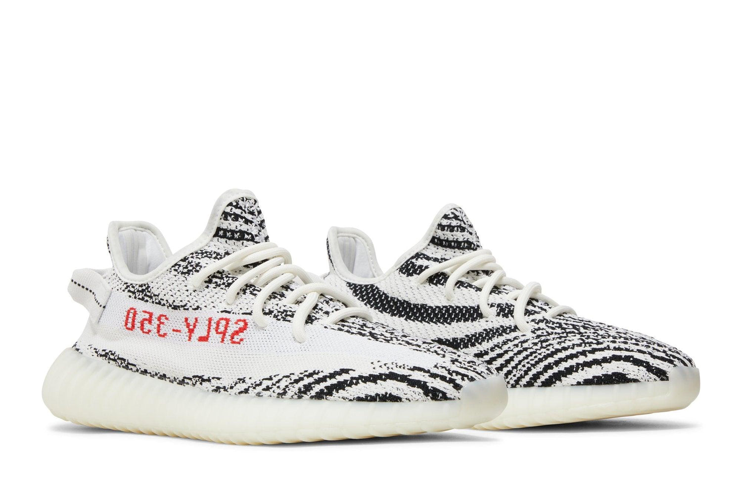 Tênis Yeezy Boost 350 v2 Zebra Branco